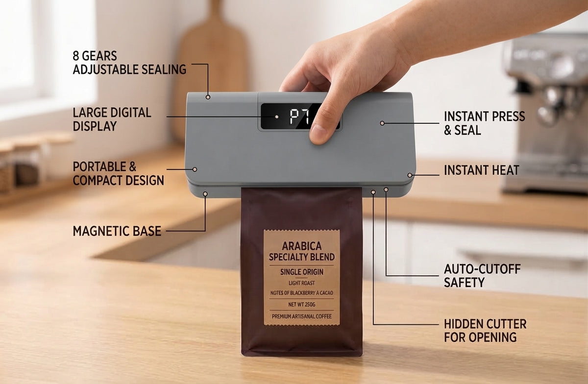 OFA OmniSeal 8X™: The 8-Gear Extra-Wide Smart Sealer